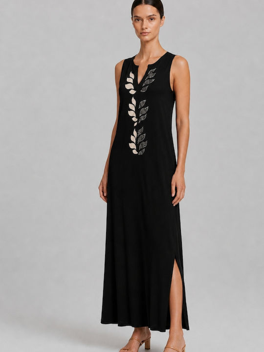 Summer Maxi Dress for Wedding / Christening Black