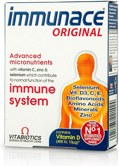Vitabiotics Immunace Συμπλήρωμα για την Ενίσχυση του Ανοσοποιητικού 30 κάψουλες
