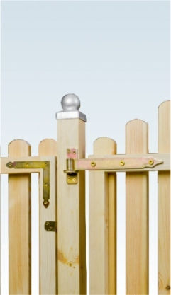 Domax Strap Hinge 600mm Fi13 Golden Zinc Gates Doors