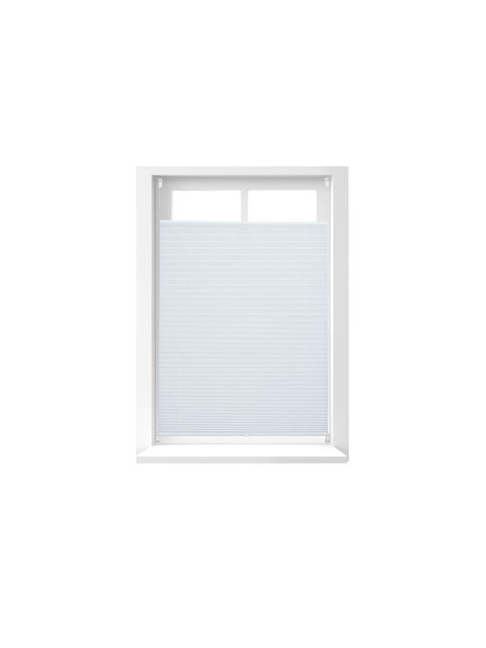 Relaxdays Rolete Geam Semi-Blackout Alb Lățime 80xÎnălțime 130 cm 10021308_742