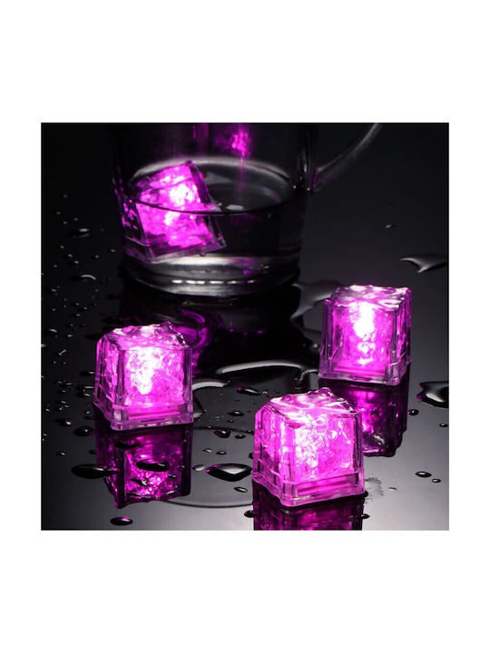 Διακοσμητικό Φωτιστικό LED RGB 12τμχ 2.7x2.7εκ.