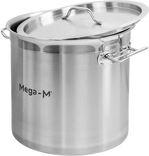 Mega-M Professional Commercial Pot Capacity 17lt Diameter 28cm And Height 28cm