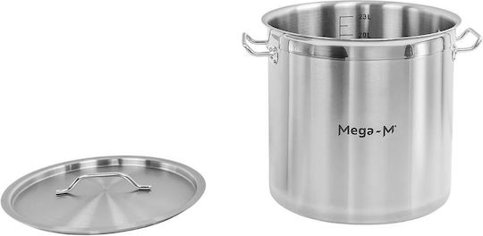 Mega-M Mega-M Kommerzielle Töpfe Kapazität 25lt Mit Durchmesser 32cm Und Höhe 32cm