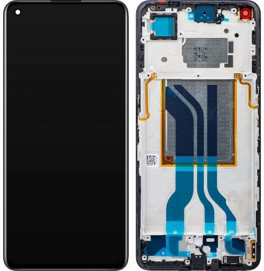 Realme Ersatzbildschirm Mit Touch-Mechanismus Und Rahmen Für Realme Gt Neo2 Schwarz