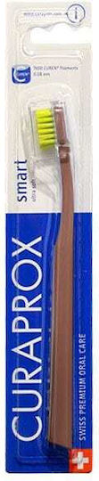 Curaprox CS 7600 Manual Toothbrush Ultra Soft Brown Green