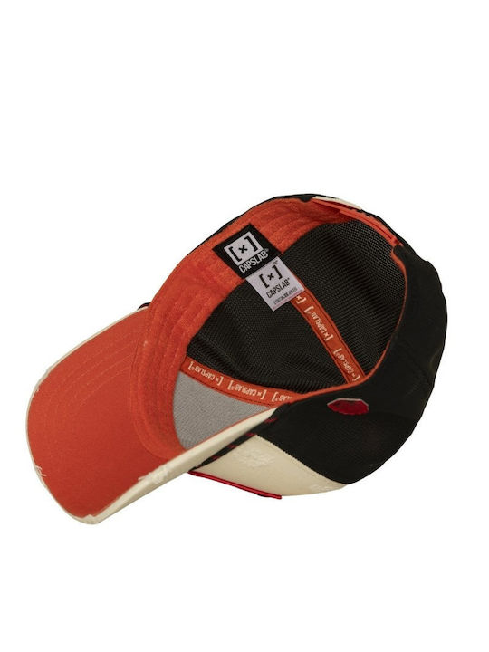 Capslab Wise Wolf Trucker Καπέλο Cl Bea3 1 Pct Wisb Μπεζ Cl Bea3 1 Pct Wis-beige