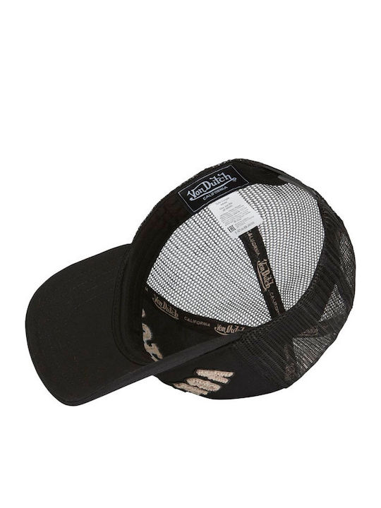 Von Dutch Trucker Mesh Cap Black