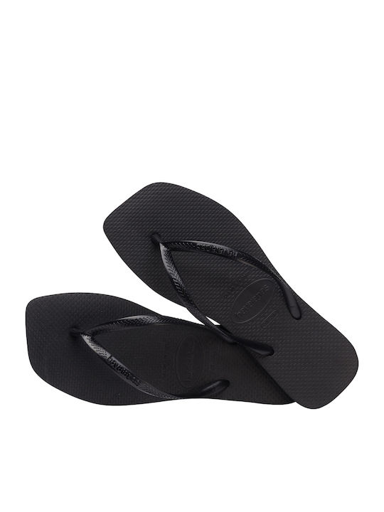 Havaianas Șlapi Square în Culoare Neagră