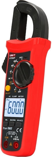 Uni-T Clamp Meter Digital 600A AC UT201F True RMS with Test Leads
