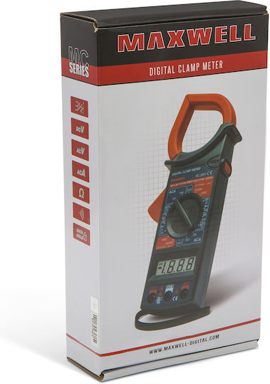 Alista Home Digital Klemmmessgerät 1000A Wechselstrom GLB_25601 mit Prüfleitungen