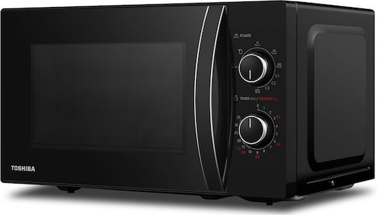 Toshiba Микровълнова Фурна с Грил 20л Черна