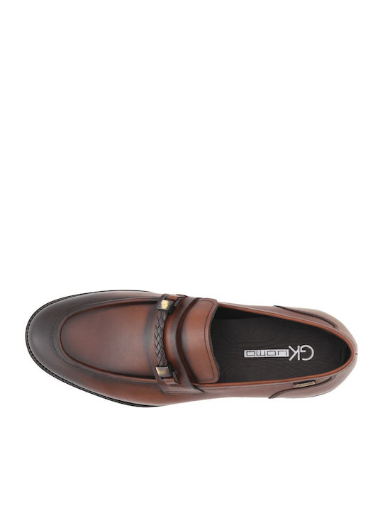 Loafers Din Piele Pentru Bărbați În Culoare Tabac Maro