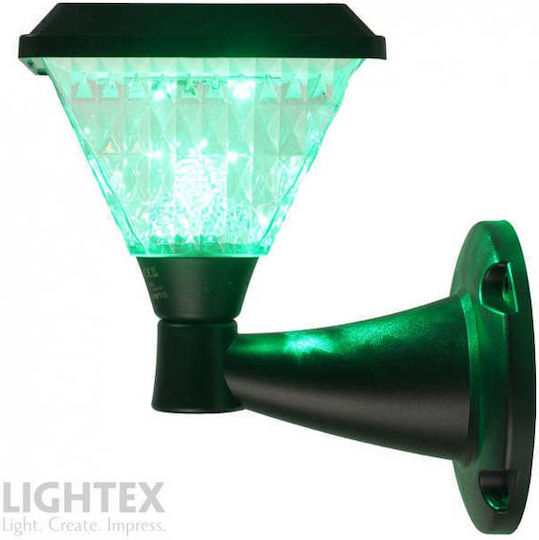 Lightex Επιτοίχιο Ηλιακό Φωτιστικό 1.5W 150lm Θερμό Λευκό 3000K με Τηλεχειριστήριο IP65 160x160x63εκ.