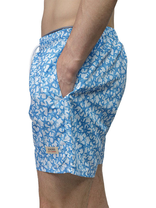 Costum De Baie Bărbați Pantaloni Scurți Celeste