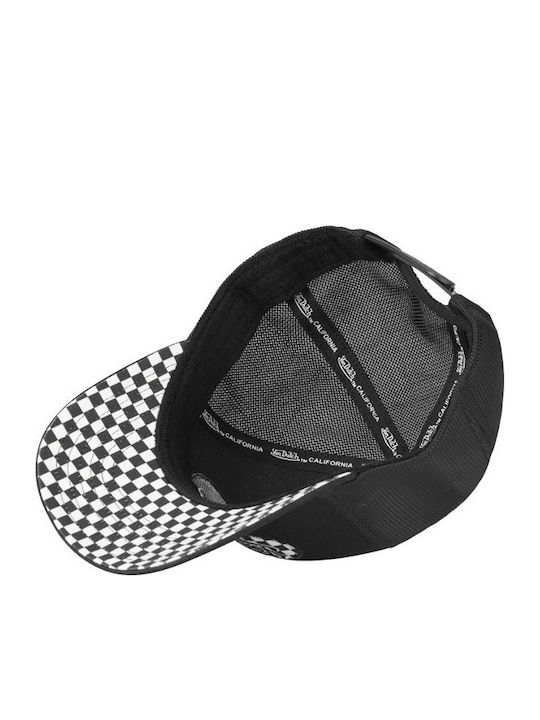 Von Dutch Kinderhut Stoff Schwarz