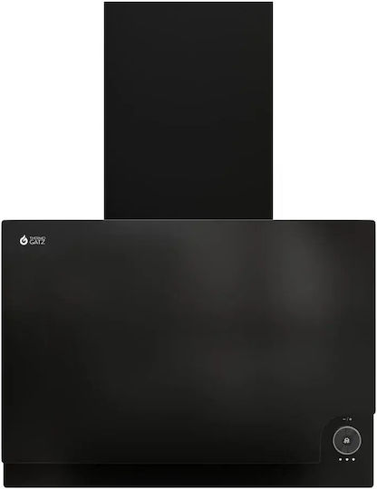 Thermogatz TGC 650 Wall Chimney Vent Hood 60cm Black