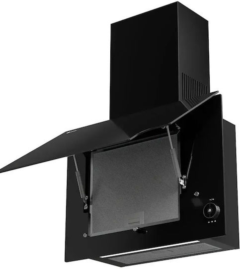 Thermogatz TGC 650 Wall Chimney Vent Hood 60cm Black