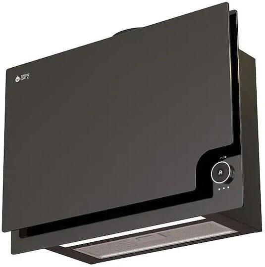 Thermogatz TGC 650 Wall Chimney Vent Hood 60cm Black