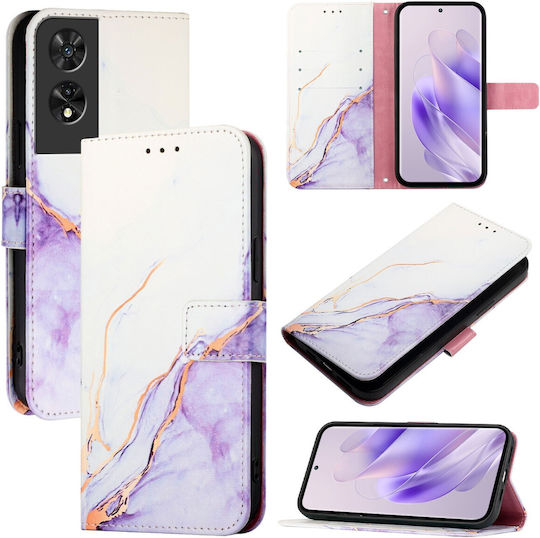 Book Tempered Glass Μωβ (TCL 505)