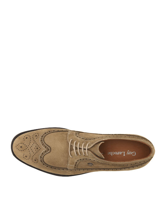 Suede Ανδρικά Oxfords Μπεζ