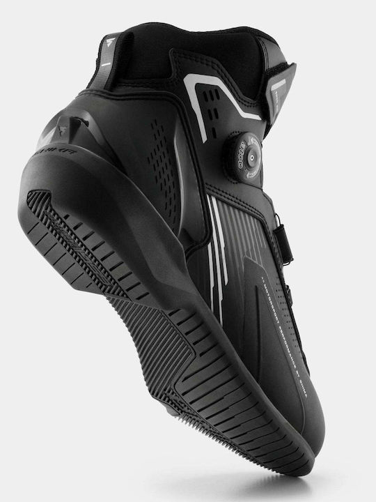 Shima Enzo Air Männer Reitstiefel Motorrad Schwarz Weiß