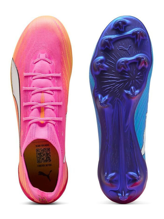 PUMA Ultra 6 Ultimate Футболни Обувки с Бутони FG Бели