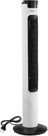 Vevor Ανεμιστήρας Πύργος 50W με Τηλεχειριστήριο Λευκός