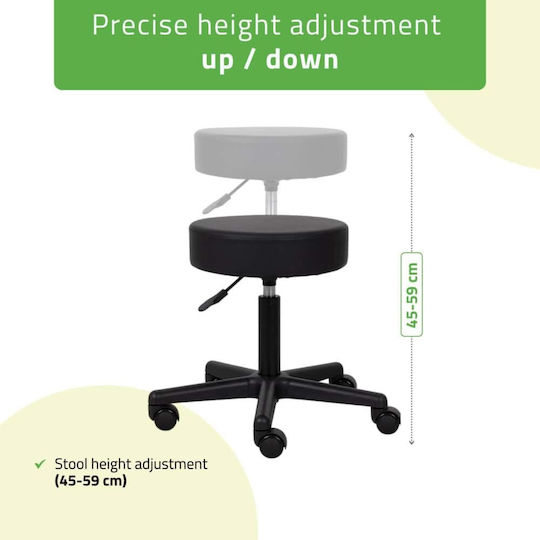 Habys Medical Stool Black T-TACHAO007