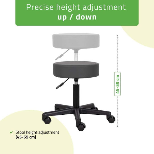 Habys Medical Stool Gray T-TACHAO015