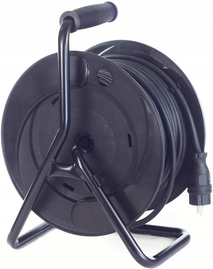 ELS Elektrotechnika Verlängerungskabel Rolle mit Kabel 50m Wasserdicht