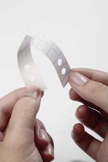 Durable Selbstklebende Transparente Verstärkungslaschen 50 Stück