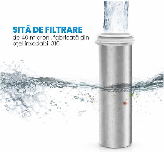Midea Sistem Filtru de Apă Single Alimentare Centrală Diametru 3/4'' QZBW20S-12