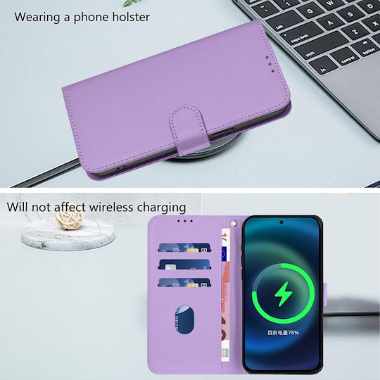 Handyhülle Gehärtetes Glas Lila (Poco X7 Pro)