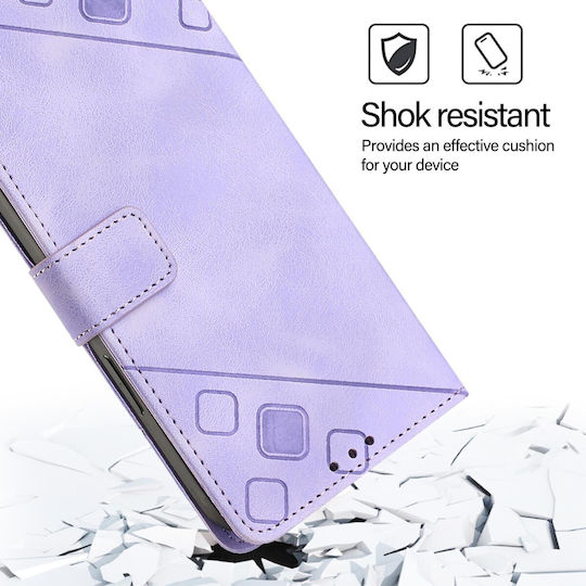 Book Tempered Glass Violet (Poco X7 Pro)