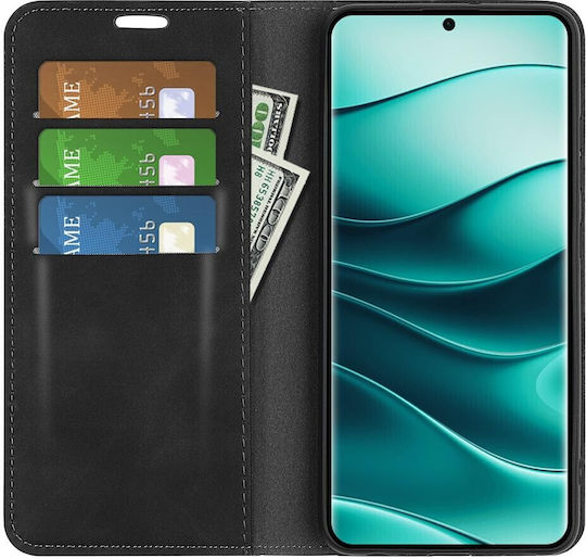 Книга Закалено Стъкло Черен Redmi Note 14 Pro 5G Poco X7 Realme 14 Pro