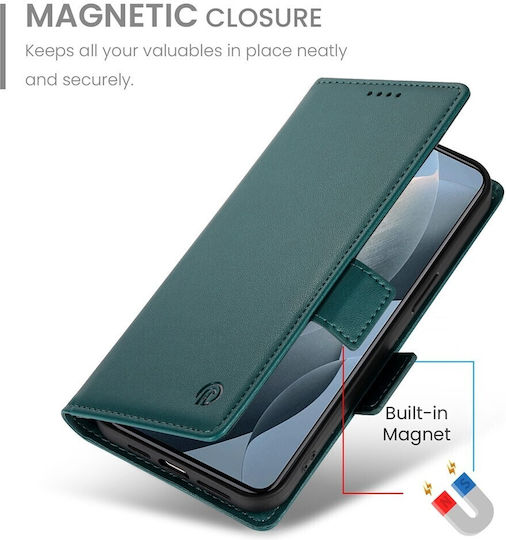 Book Tempered Glass Green (Poco X6 Pro)