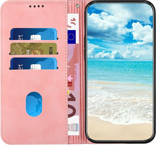 Book Tempered Glass Rose Gold Redmi Note 12 5G / Poco X5 5G