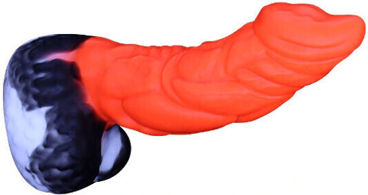Passion Labs Ρεαλιστικό Dildo με Βεντούζα Κόκκινο