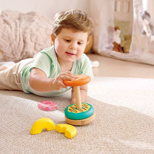 Hape Hape Baby Aktivitätsspielzeug Stapeln aus Holz für 18+ Monate