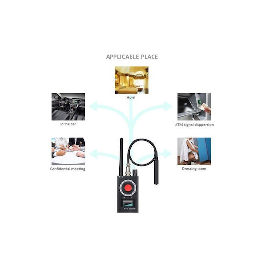 Camera Bug And GPS Tracker Detector 1-6000MHz