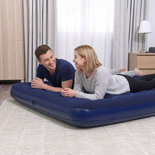 Alista Home Saltea Gonflabilă de Dormit Dublă 203x152x22cm Albastră