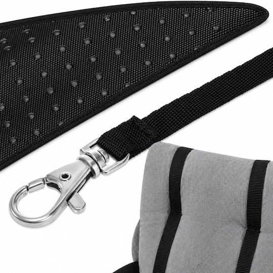 Scaun Auto Impermeabil pentru Câine Gri