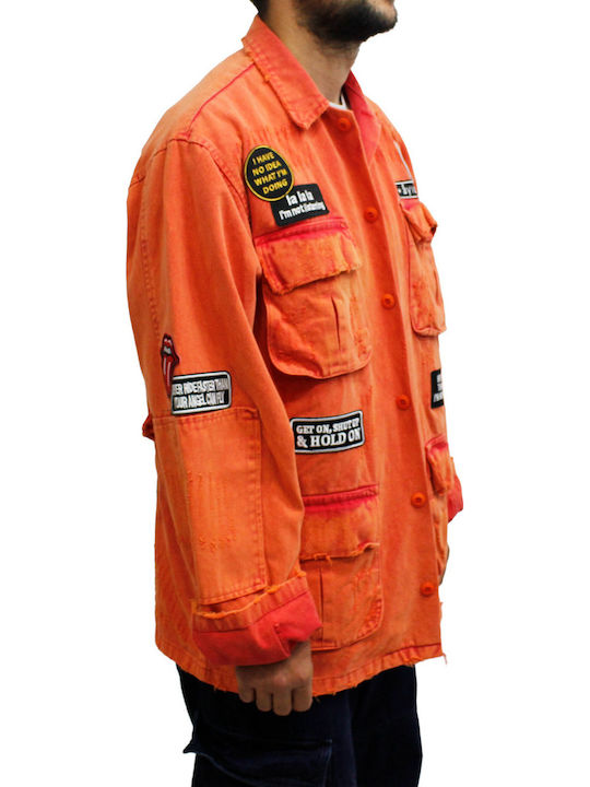 Women's Jacket for Winter Orange