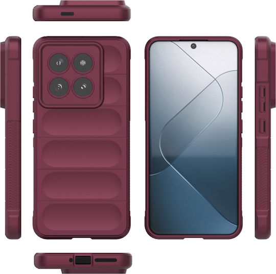 Techsuit Magic Handyhülle Rote Xiaomi 14 Pro