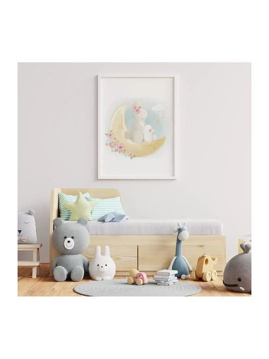 Poster Pentru Copii Kunelești La Lună 50x40cm