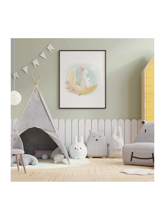 Poster Pentru Copii Kunelești La Lună 50x40cm