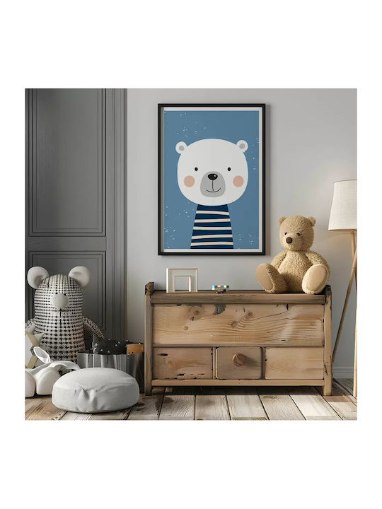 Παιδική Αφίσα Little Bear 50x40εκ.