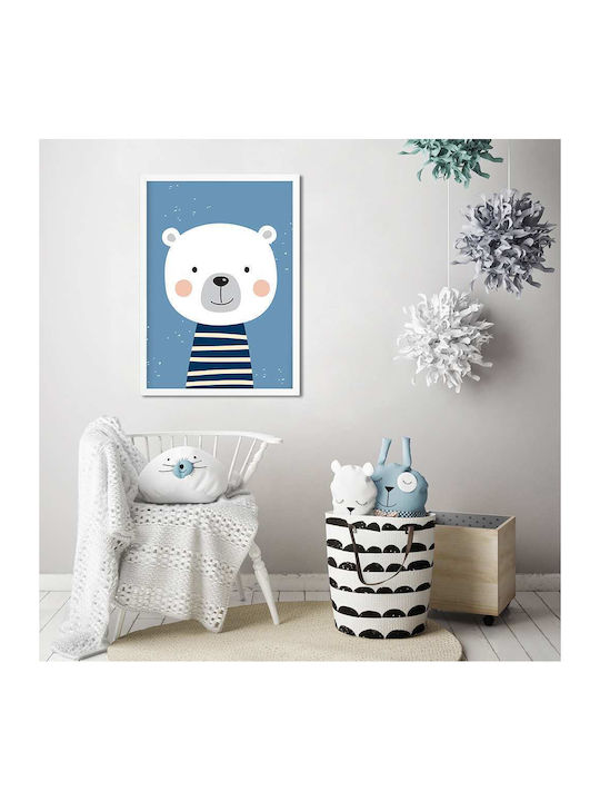 Παιδική Αφίσα Little Bear 50x40εκ.