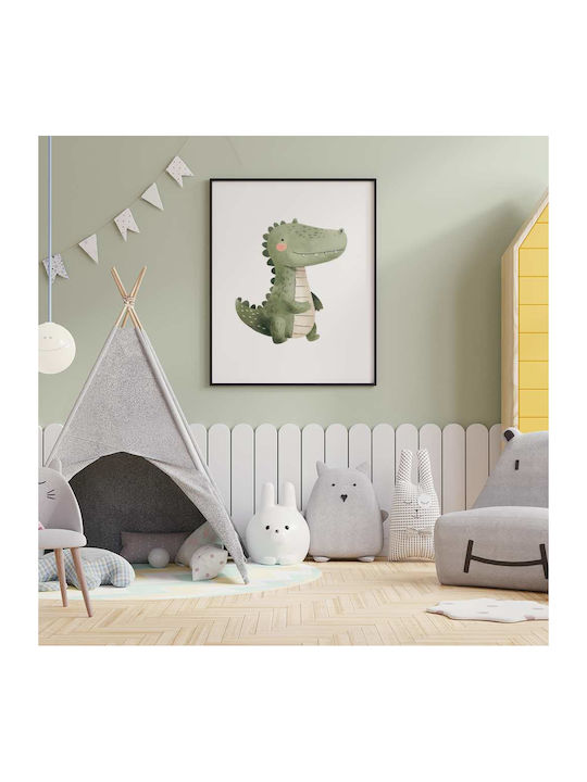 Kids Poster Little Dinosaur 50x40cm