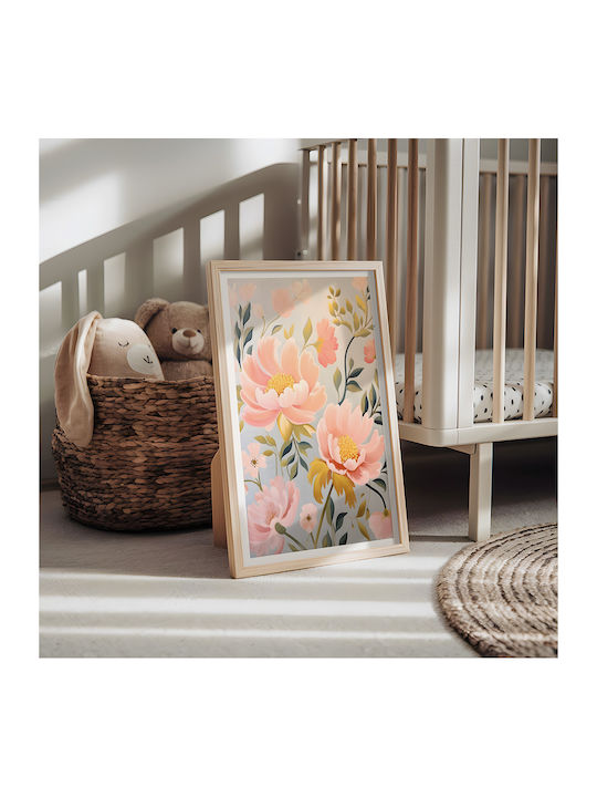 Poster Pentru Copii Flori 50x40cm